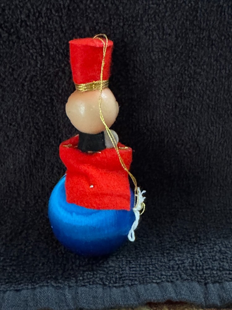 Vintage Satin Ball Drummer Boy