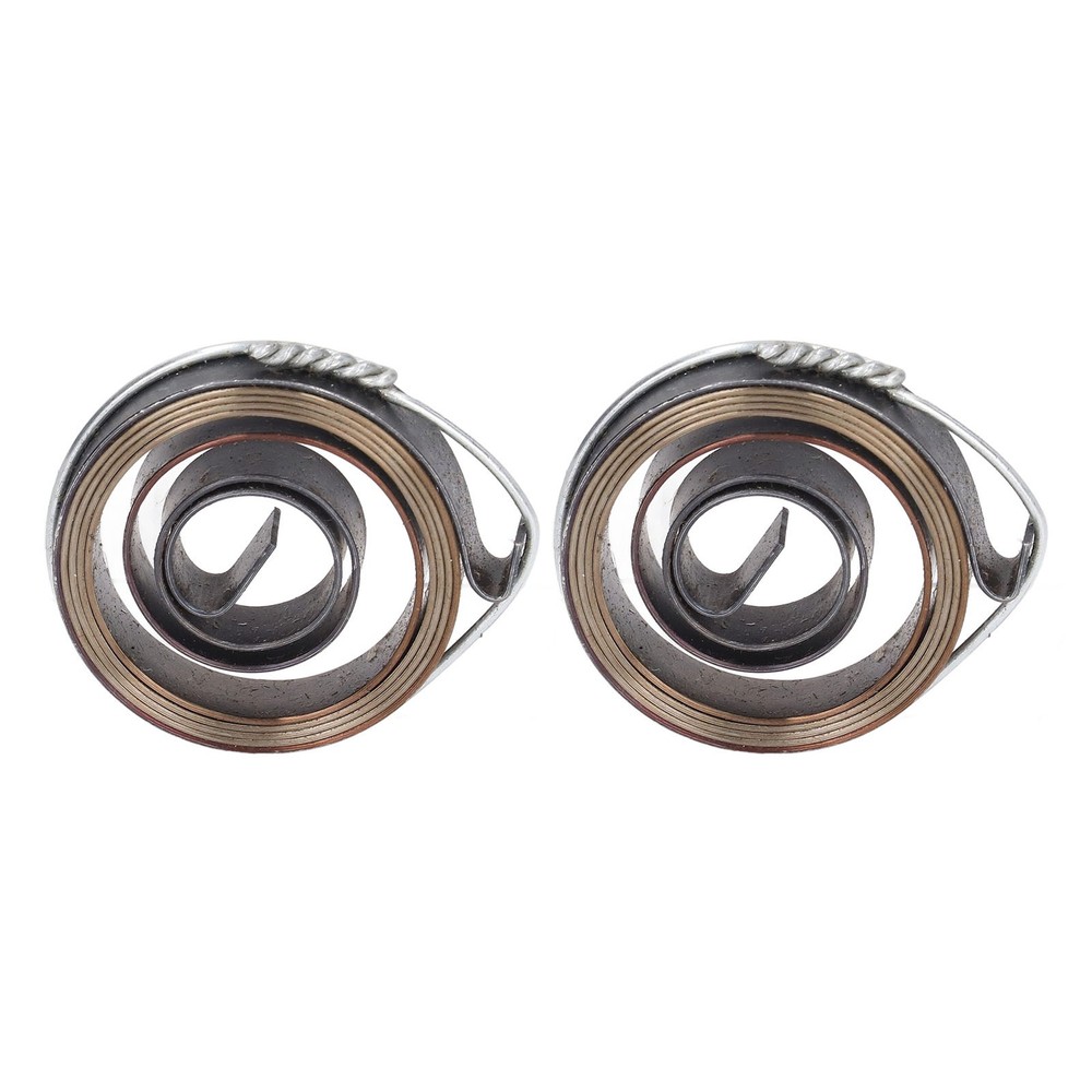 2Pcs Drill Press Spring Quill Feed Return Coil 8mm Width 35mm Outer Diameter