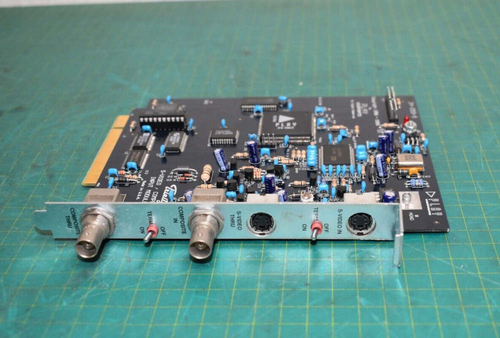 Play Inc. 34-059-5 Trinity S-Video Composite Input Module GlobeCaster Plug-In