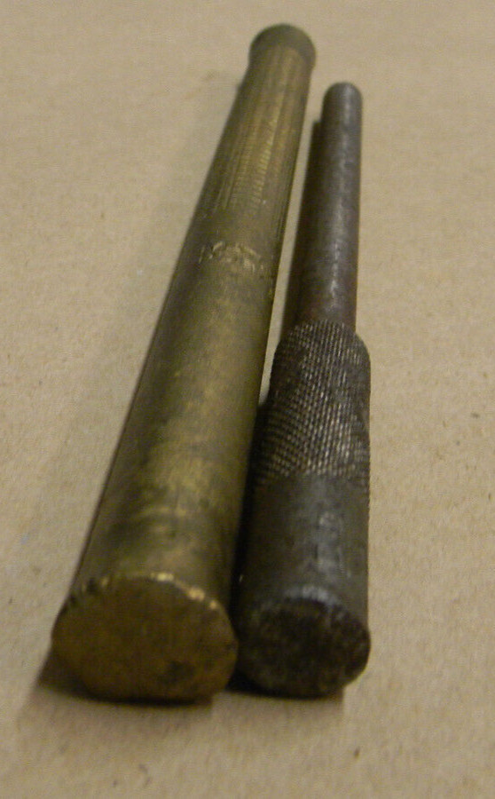 MATCO TOOLS 2PC BRASS & ROLL PIN PUNCH #PDB7M, PRP106