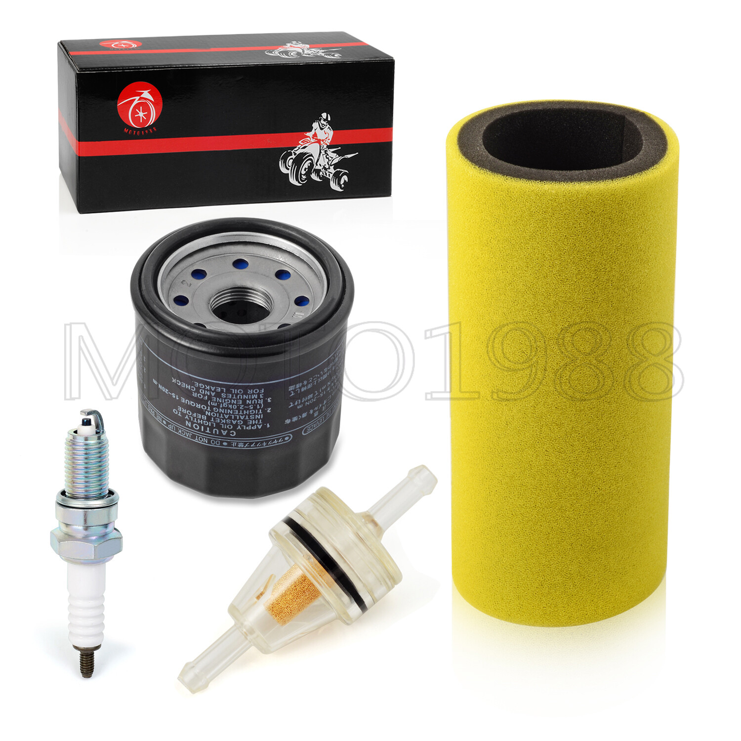 Pre-oiled Air Filter Cleaner Kit For Yamaha Rhino 660 YXR660F 4X4 2004 2005-2007