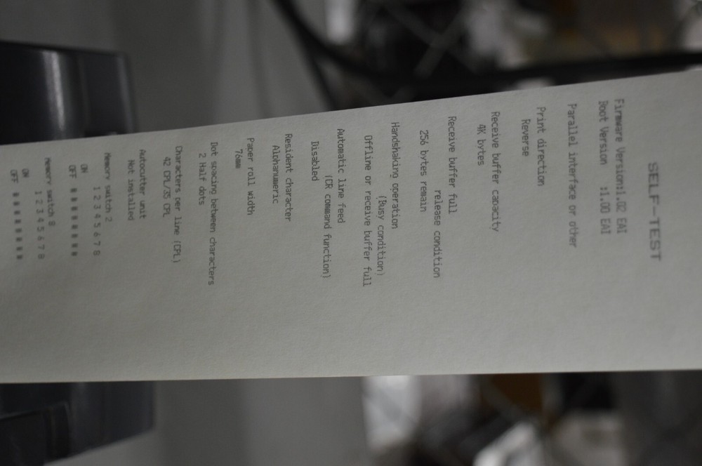 Epson TM-U220PD M188D Dot Matrix Receipt Printer