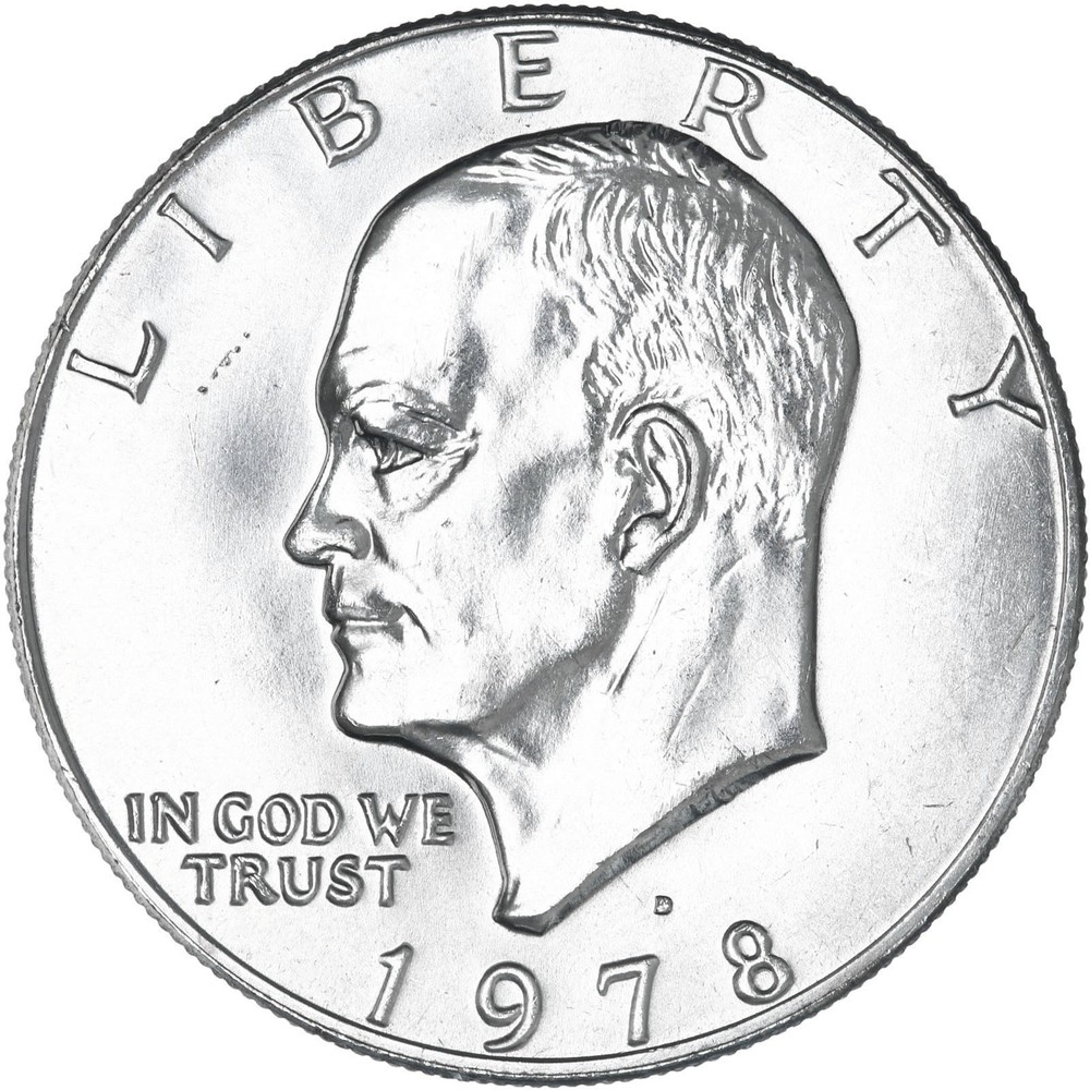 1978 D Eisenhower Dollar BU Ike US Mint Coin