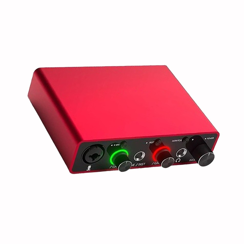 Gen USB Audio Interface with USB-C&Phantom Power (3rd Generation)