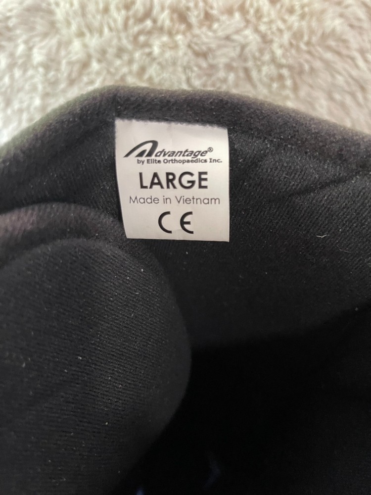 walking boot advantage elite orthopedics large