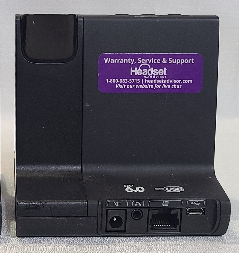 2 Charging Docks Only Headset Advisor Plantronics Wireless Office Headset