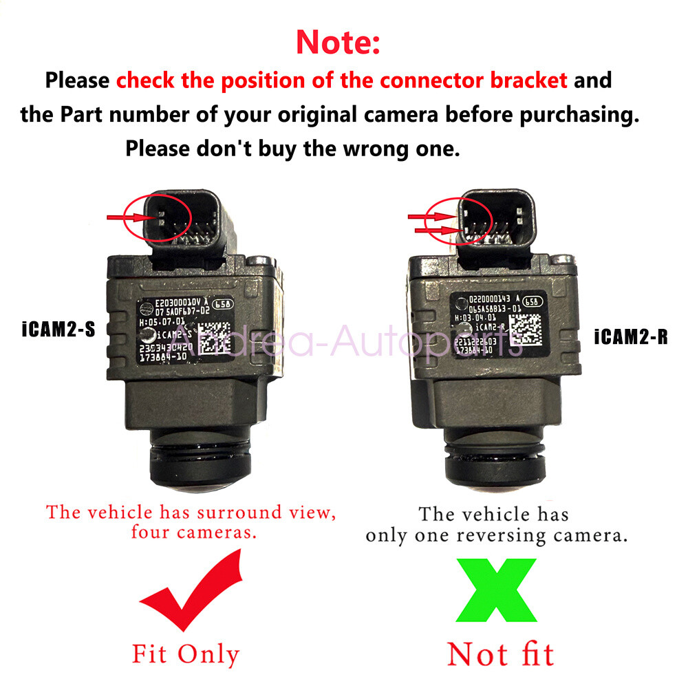 ✅ Genuine For BMW Camera Surround View 66539495742 New ICAM2-S 66535A0F6D7