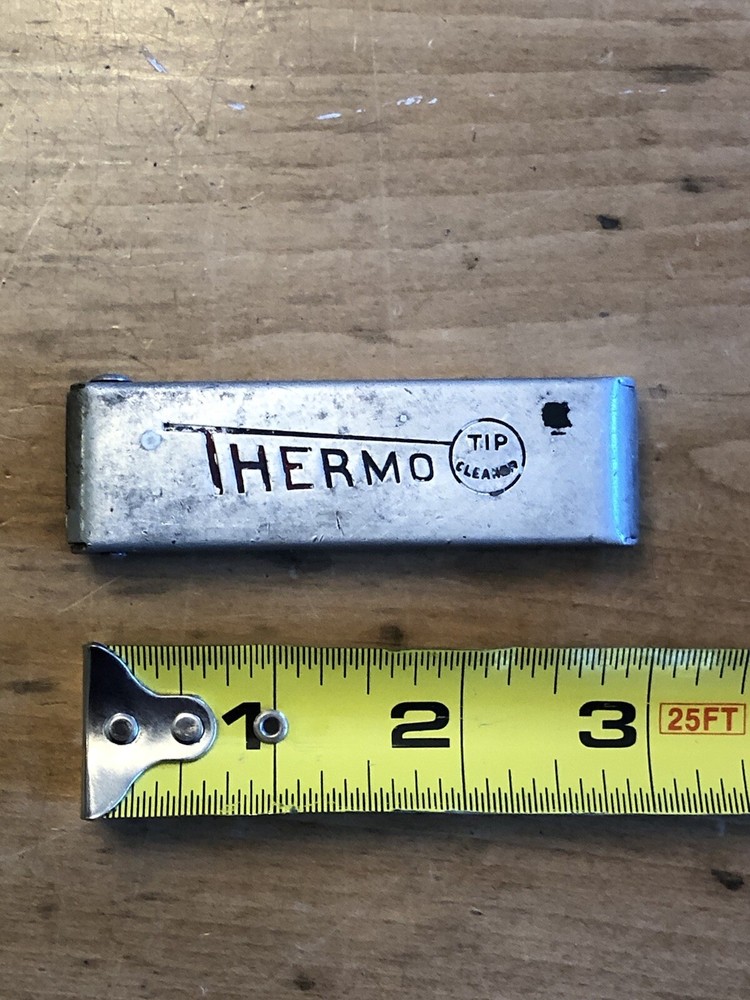VINTAGE THERMO, TORCH TIP CLEANING CLEANING TOOL KIT, SET IN CASE