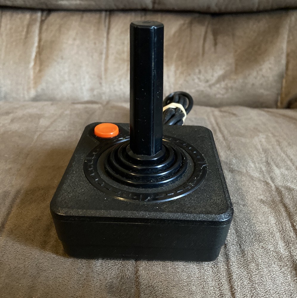 Official Atari 2600 Joystick Controller! Works Great! Fast Shipping! Authentic!
