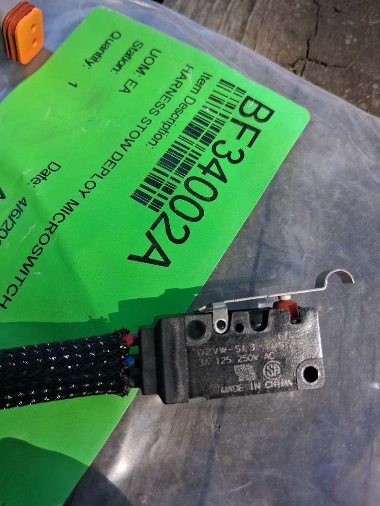 Braunability HARNESS STOW DEPLOY MICROSWITCH KIT BF34002AKS