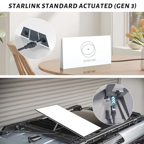 Starlink Cable Expansion Kit 125FT Satellite Replacement Cable with End 125Ft