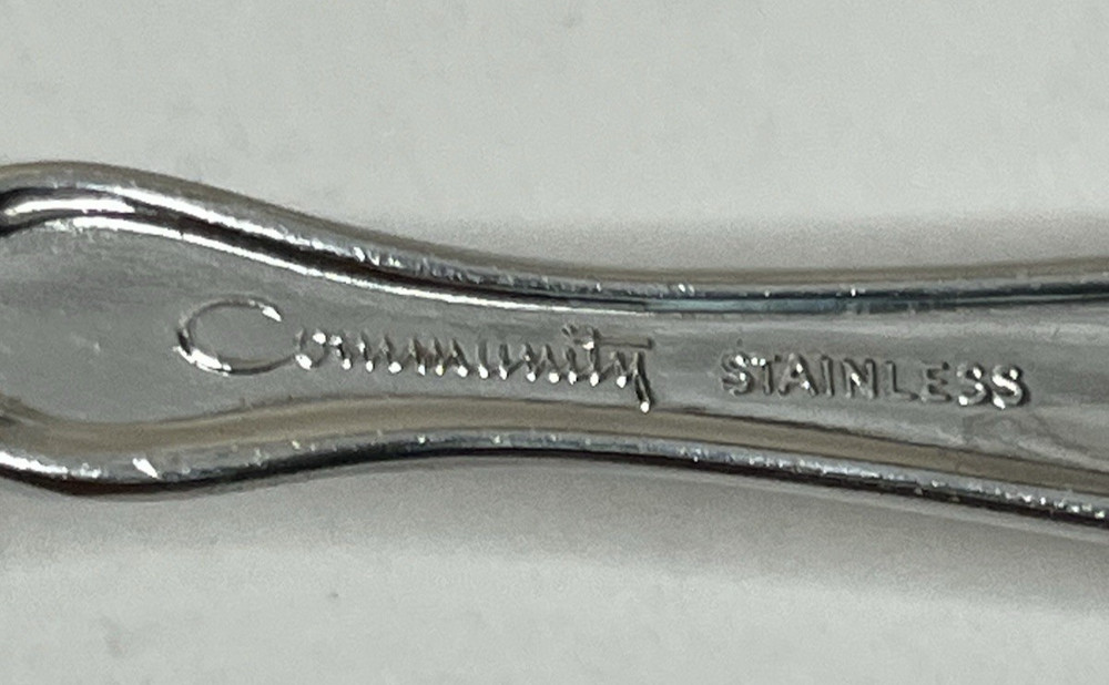 Oneida Cantata 3 Serving Pcs Ladle Fork Spoon Community Replacement Flatware