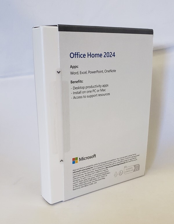 Microsoft Office Home 2024 for 1 PC or Mac EP2-06820 Brand New Key Card Product