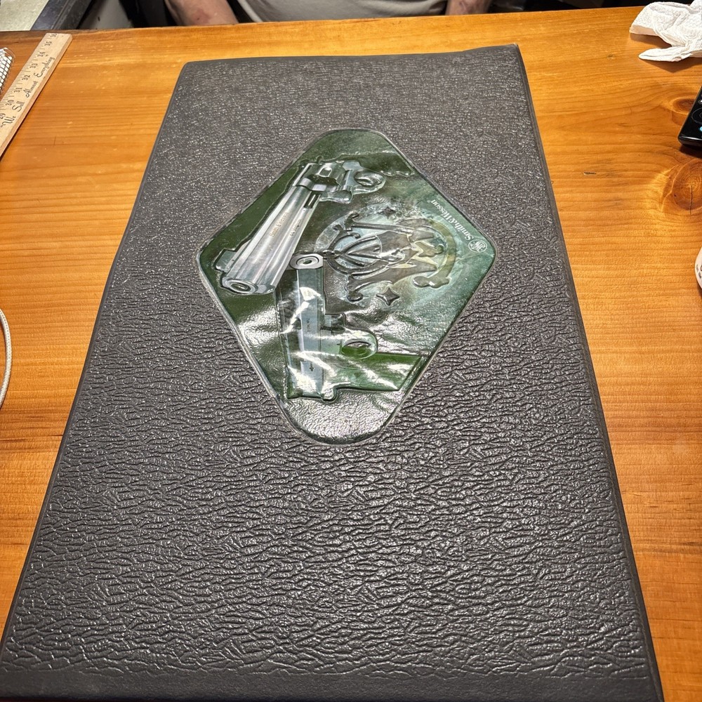 Smith & Wesson Advertising Counter Mat Black Rubber