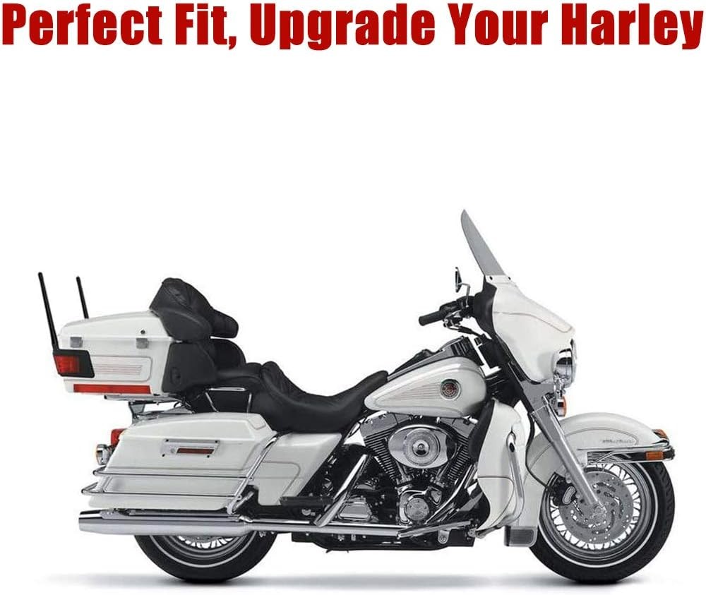 Short Motorcycle Antenna Replacement Flexible Rubber 7 Inch