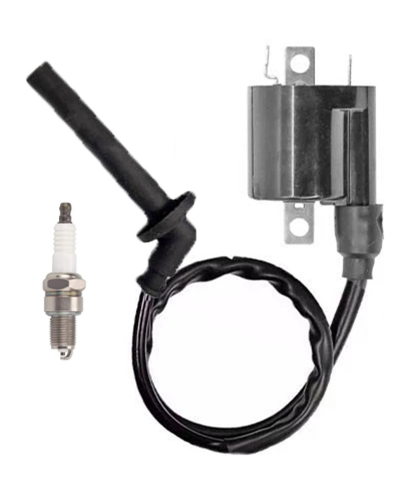 Ignition Coil & Spark Plug for Yamaha 2016-18 Kodiak 700