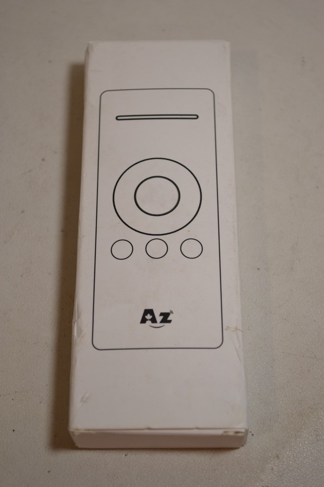 6 Channel LED Remote Control (WHITE) with battery, hardware & mount