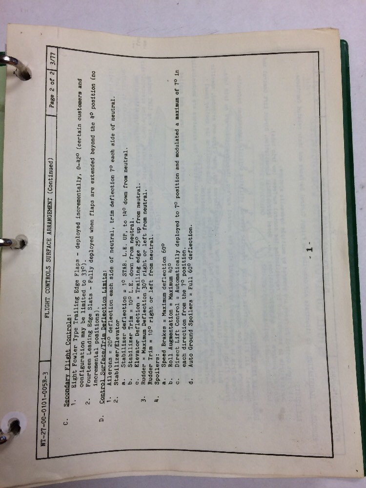 Saudia Airlines Original Lockheed L-1011 Systems