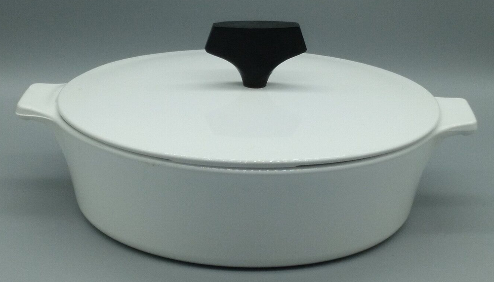 Vintage Corningware 1960s Buffet Server Small Round Lidded Casserole B-1