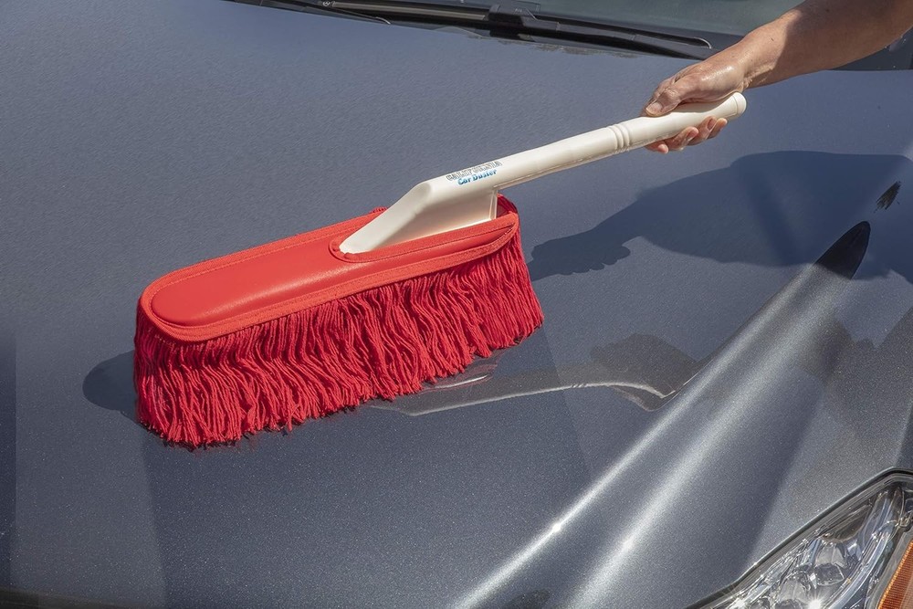 California Car Duster Standard Model with Plastic Red