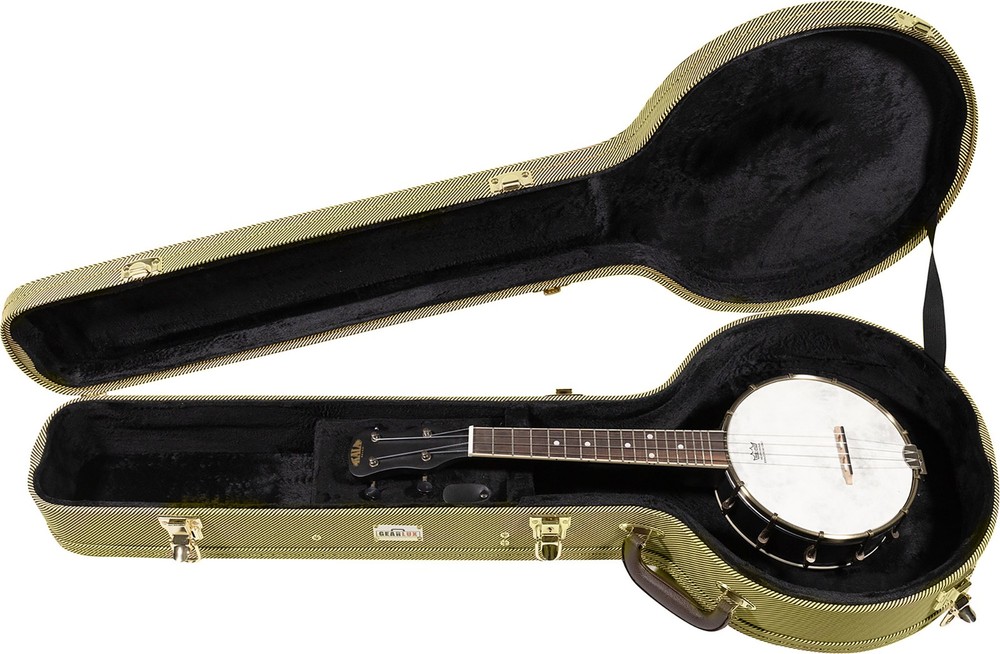 Gearlux Banjo Hard Case - Tweed