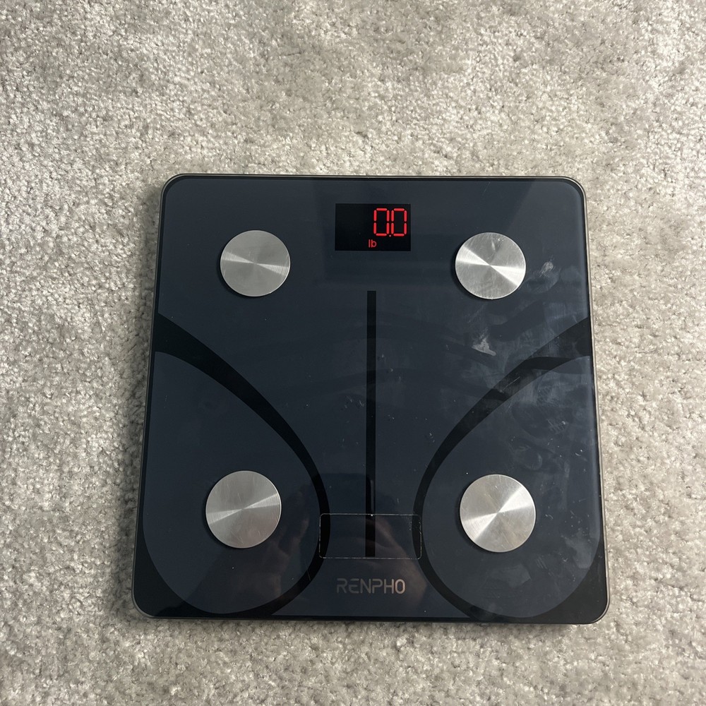 RENPHO Smart Scale Digital Bathroom Scale Bluetooth ES-CS20M LED