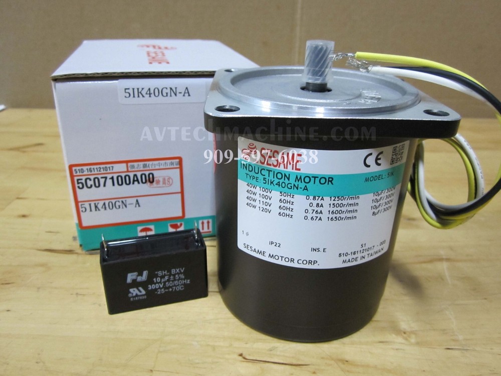 5IK40GN-A Sesame Induction Motor 110V