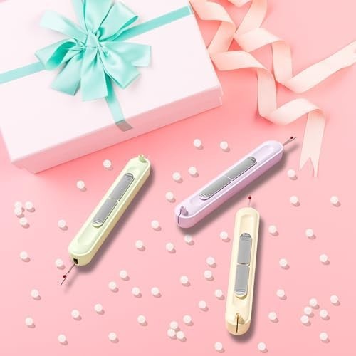 2-in-1 Needle Threader Seam Ripper Tool 3 Pack Auto Threading Sewing Kit