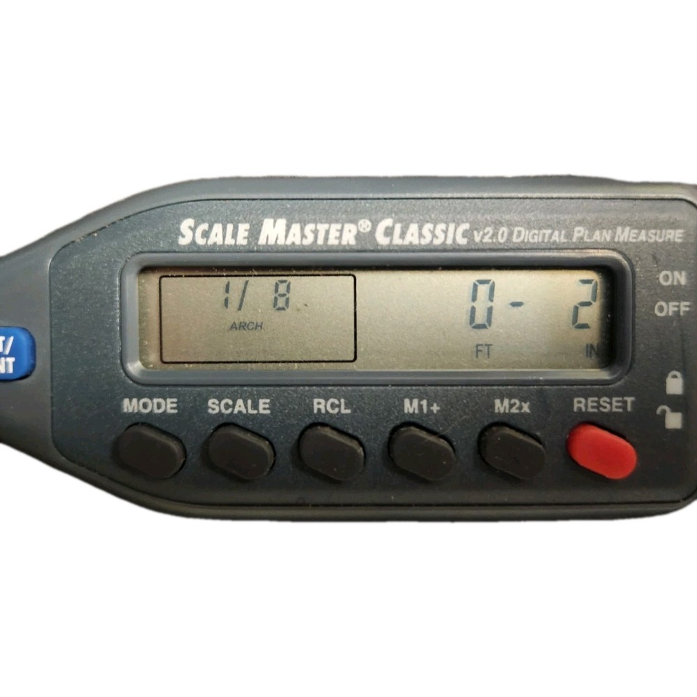 Calculated Industries Scale Master Classic Rolling Calculator - 6020