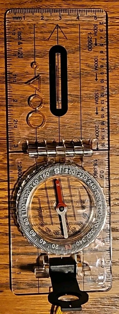 Explorer Scout-Sighting Compass w/ Highly Accurate Magnifying Sight
