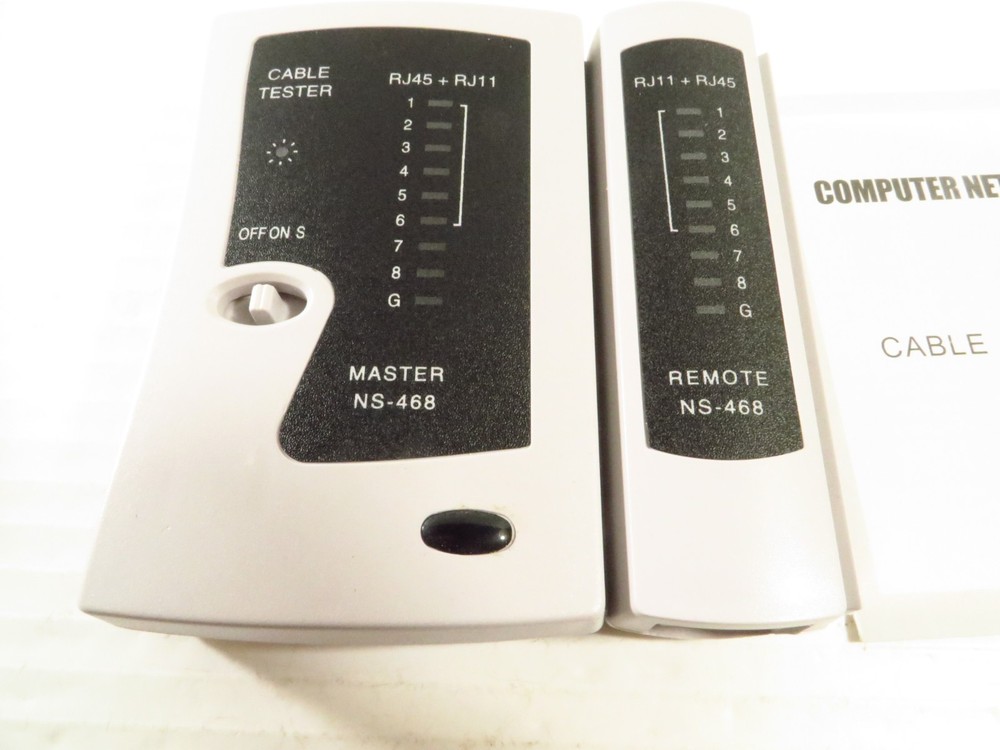 Computer Power Tool Cable Tester NS-468 LAN Cable Network Installer Tool Kit