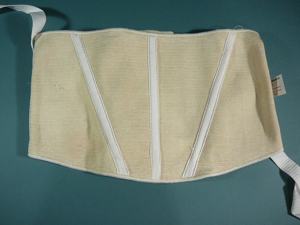 Vintage Bauer & Black Abdominal Belt, Size Small