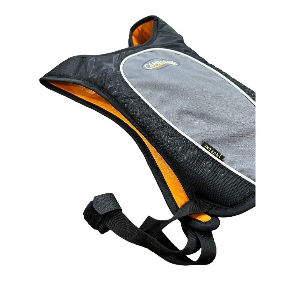 Camelback Snobowl Hydration Backpack No Bladder Orange Gray Black EUC