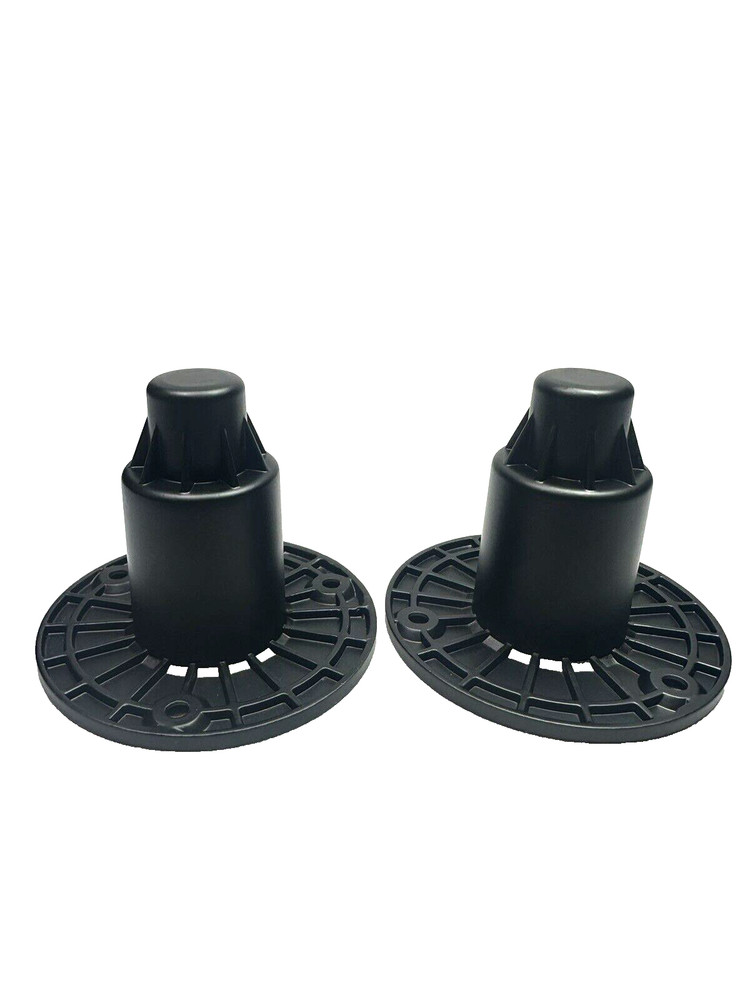 (2) Two Sub-Woofer Mounting Plates Deep Cups M20 threaded for Screw-On Sub Pole