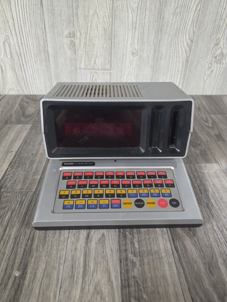 Vintage 1986 Sears Talking Computron Tested