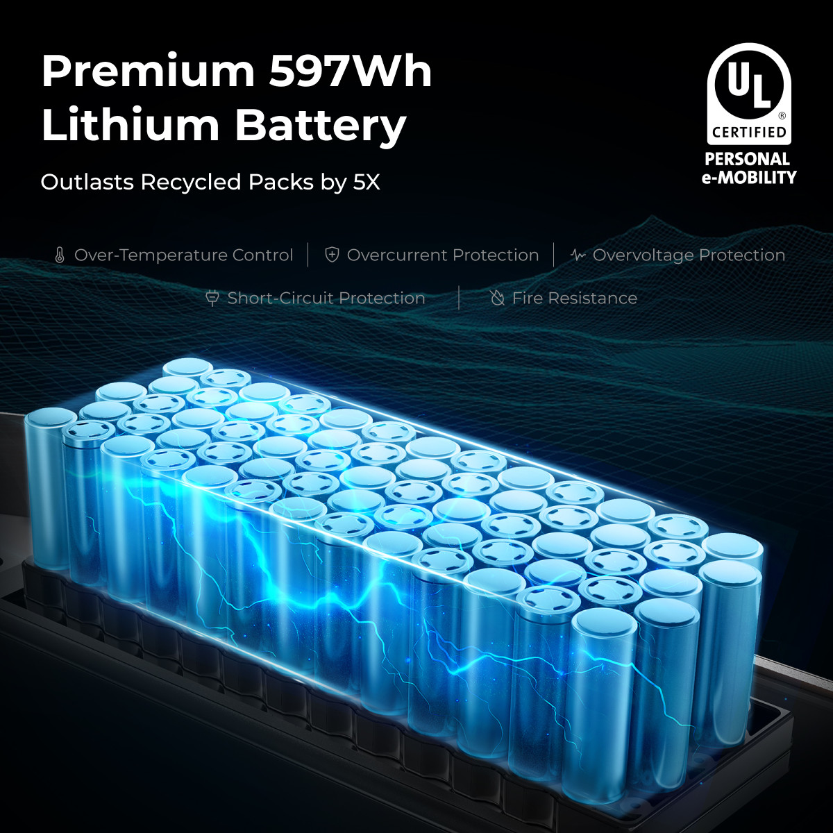 Navee ST3Pro Foldable Electric Scooter 25MPH Long Range Off-Road 10" Tires Adult