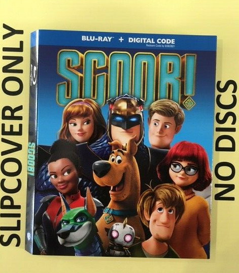 Scoob! (2020) - Blu-ray Slipcover ONLY - NO DISCS