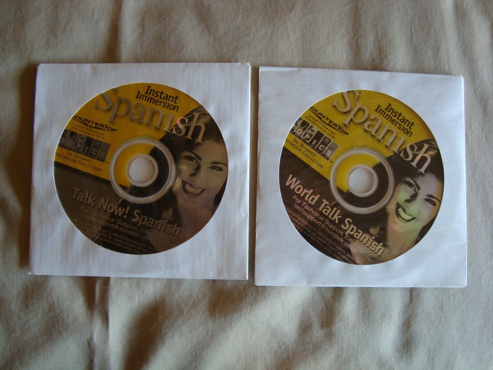 Instant Immersion - Spanish 2 CD-ROM Set, Dual Platform PC/MAC, EURO Method