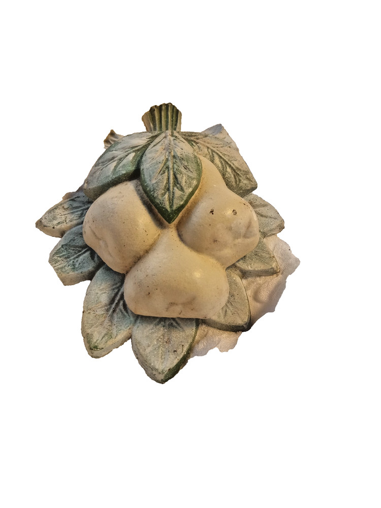 Cast Iron Solid Door Knocker - Pear Fruit
