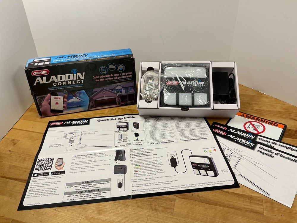 Partial Aladdin Connect® Smartphone Enabled Garage Door Controller ALDCM Partial
