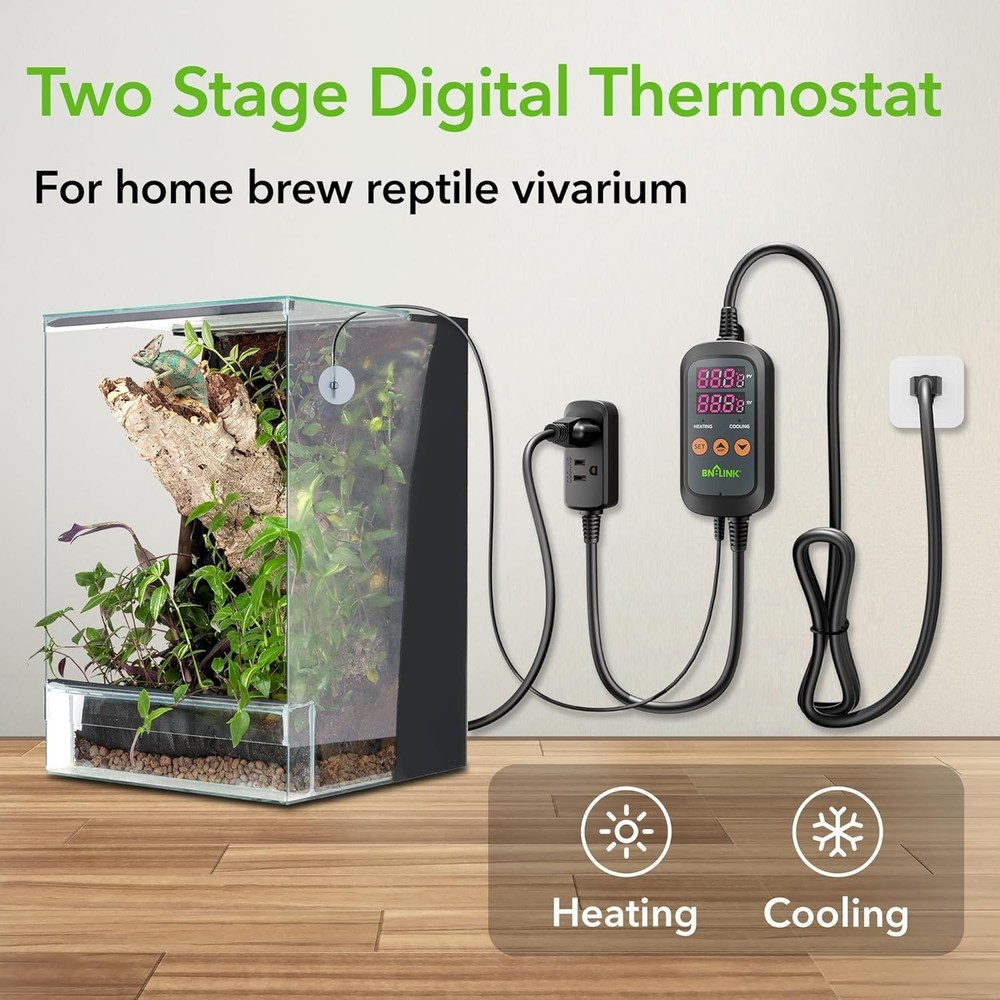Precision Temperature Controller for Aquariums, Homebrew, and Seed Germination