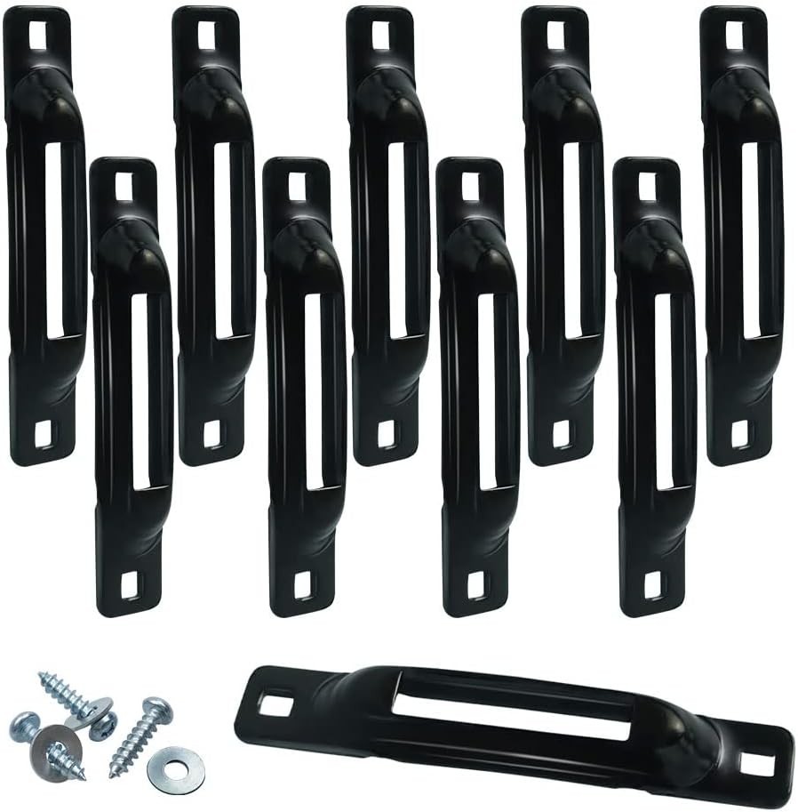 10 PCS E-Track Single Slot Tie Downs E-Track Single Strap Tie Down Anchors