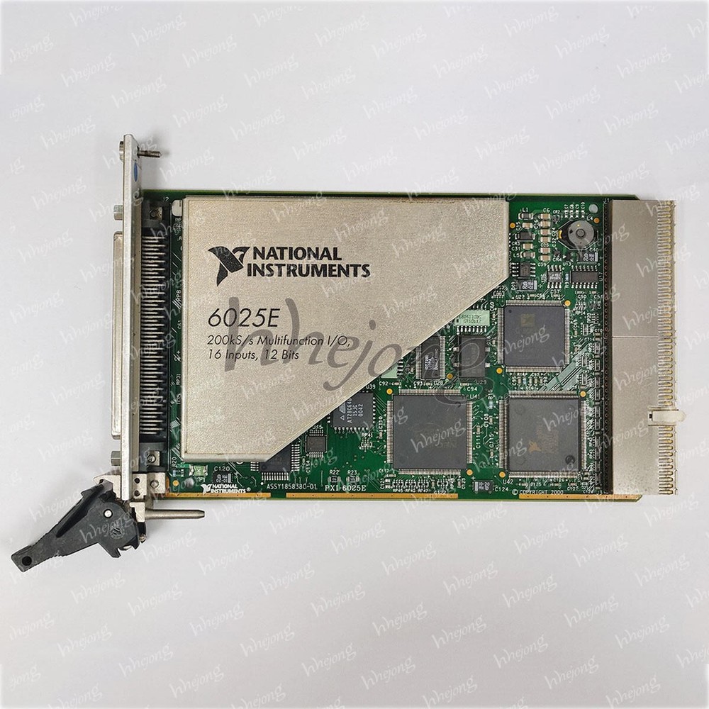 Used 1PC National Instruments NI PXI-6025E Multifunction I/o Module