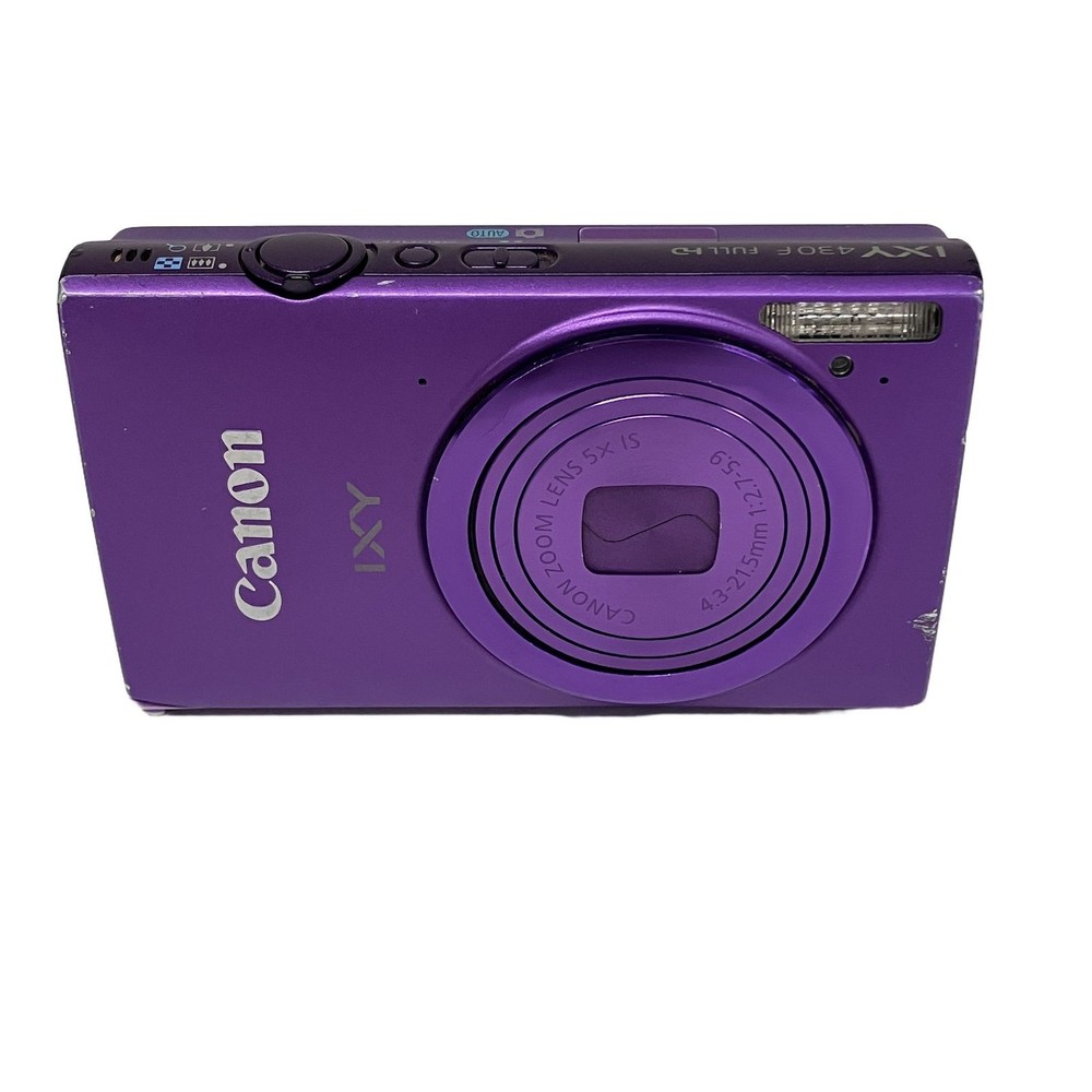 Canon IXY430F PC1881 Compact Digital Camera with Accessories