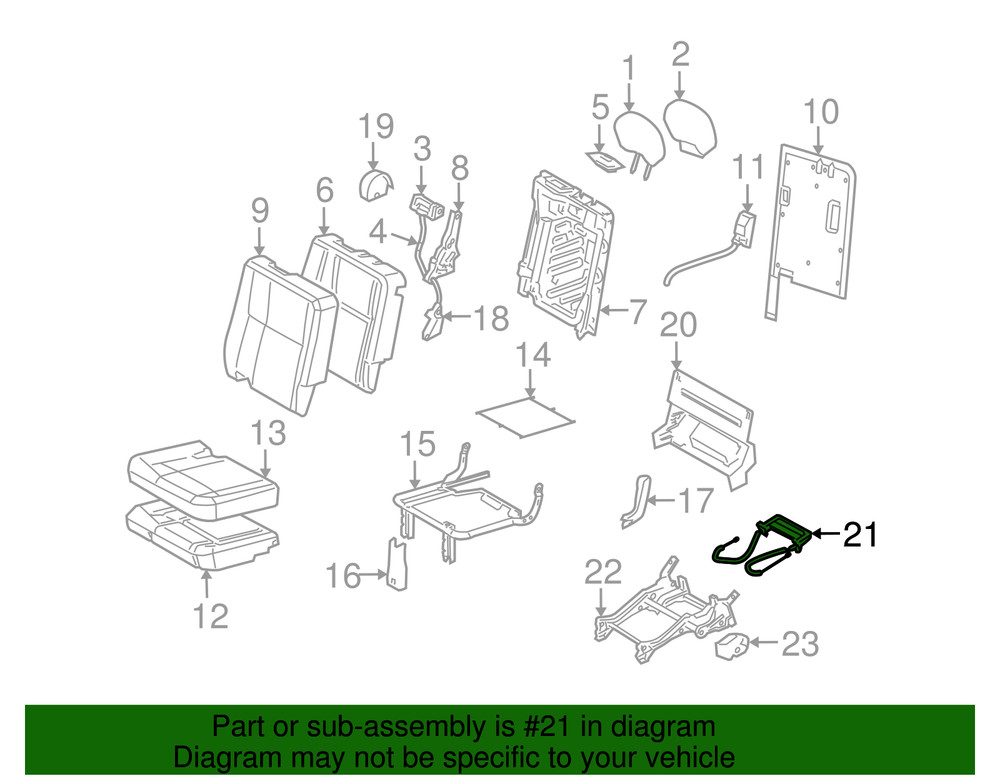 Genuine GM Release Handle 89043309