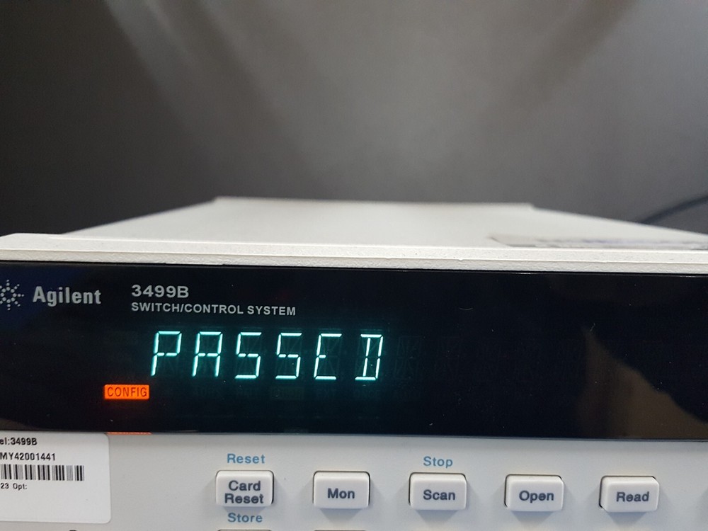Agilent 3499B: Switch / Control System Main Frame (1441)
