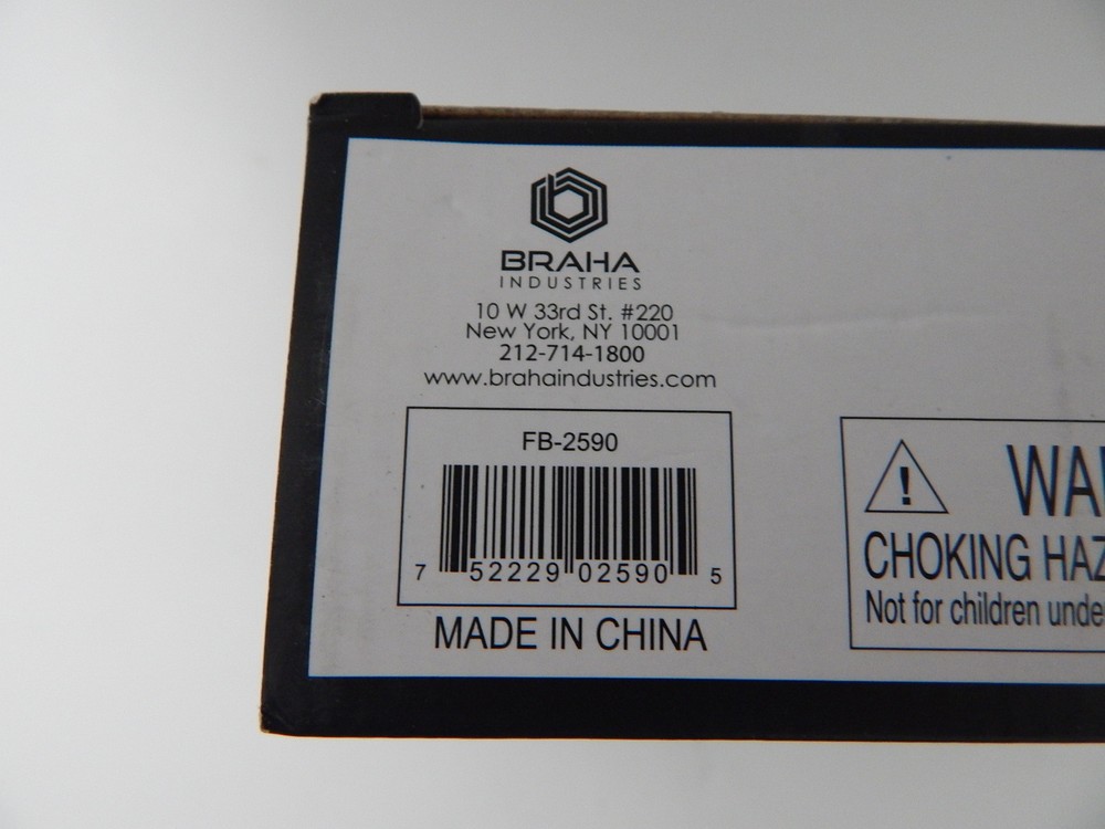 Braha i-Fly Helicopter Robot Infrared Sensor Hover Technology White/Blue New