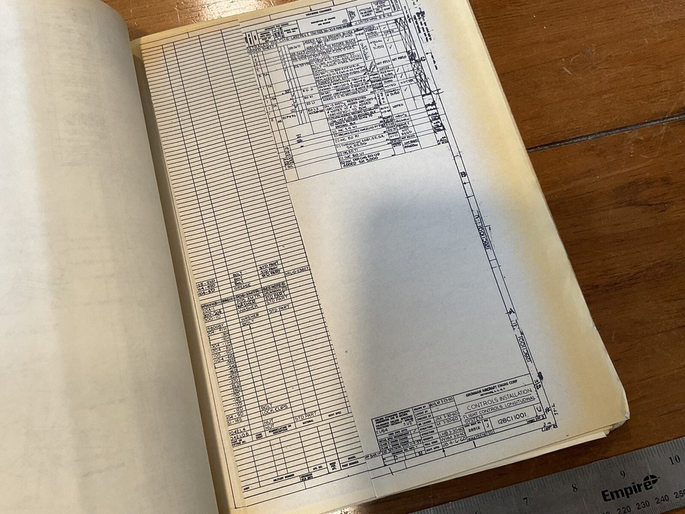 ORIGINAL 1963 GRUMMAN A-6A EA-6A FLIGHT CONTROL SYSTEMS GUIDE BOOK