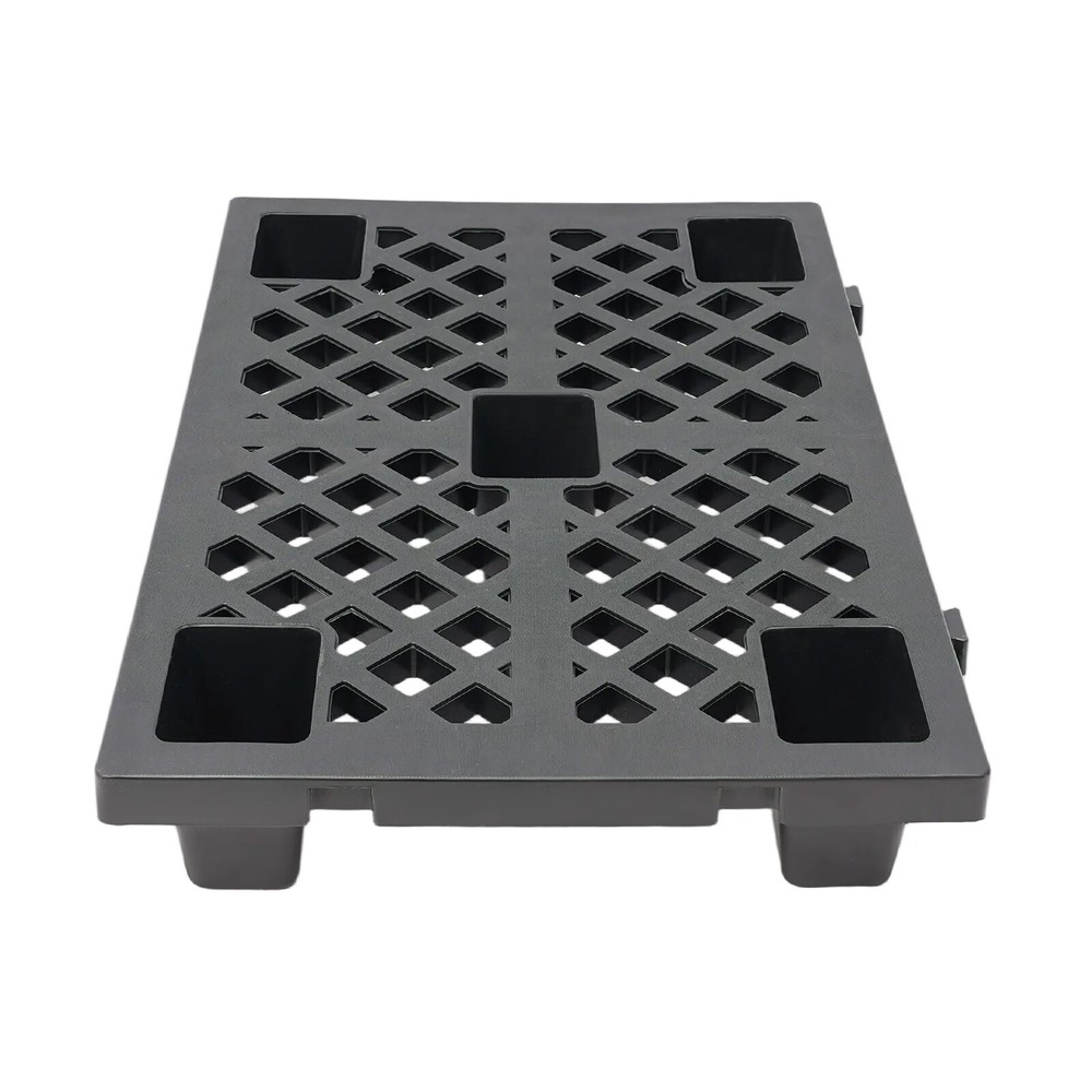 6 Pcs Moisture-proof Plastic Pallets Stackable Interlocking Storage Pallets