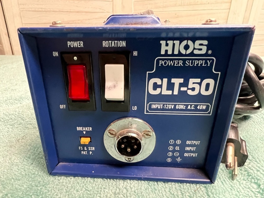 HIOS CLT-50 Power Supply Controller Dual Speed - Controller Power Supply Only